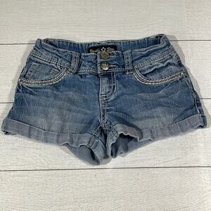 Vanilla Star Girls Jean Shorts Size 8